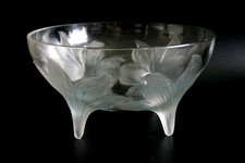 ANTIQUE RENE LALIQUE LYS GLASS  BOWL - CIRCA 1924