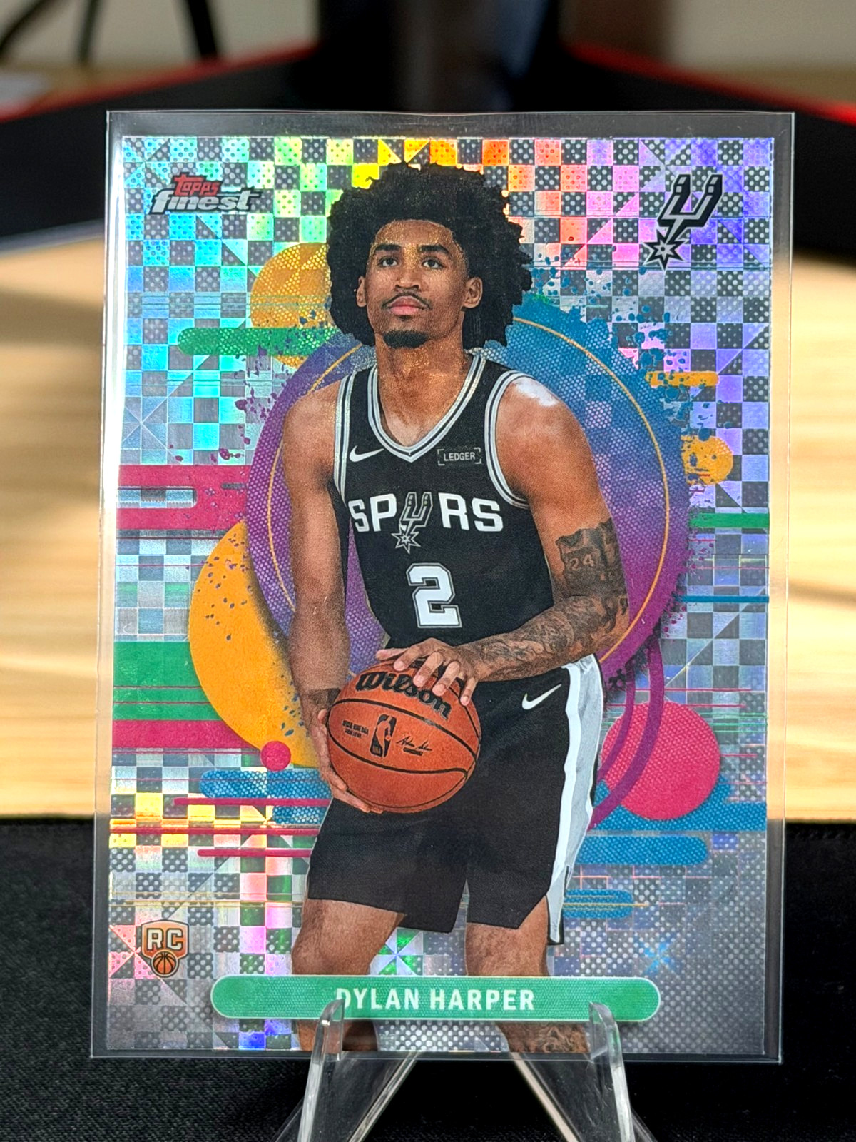 Dylan Harper 2025-26 Topps Finest Uncommon X-Fractor (RC)