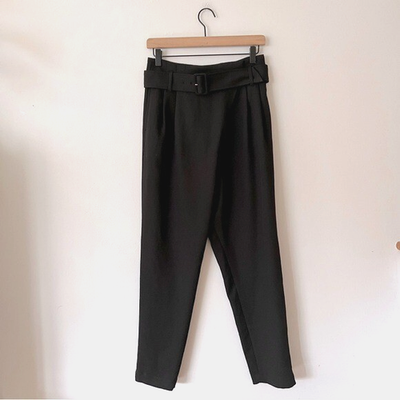 aritzia black dress pants Aritzia wilfred free black skinny dress pant, size 0 (additional 50% o –  Belle Boutique Consignment main image 0
