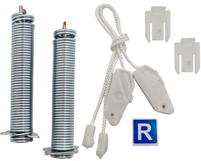  2er Set Seilzug Feder Tür Geschirrspüler Bosch Siemens Neff 00754869 754869 