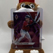 Panini Chronicles Phoenix Daulton Varsho #11 Diamondbacks Purple Rookie MLB Card. rookie card picture