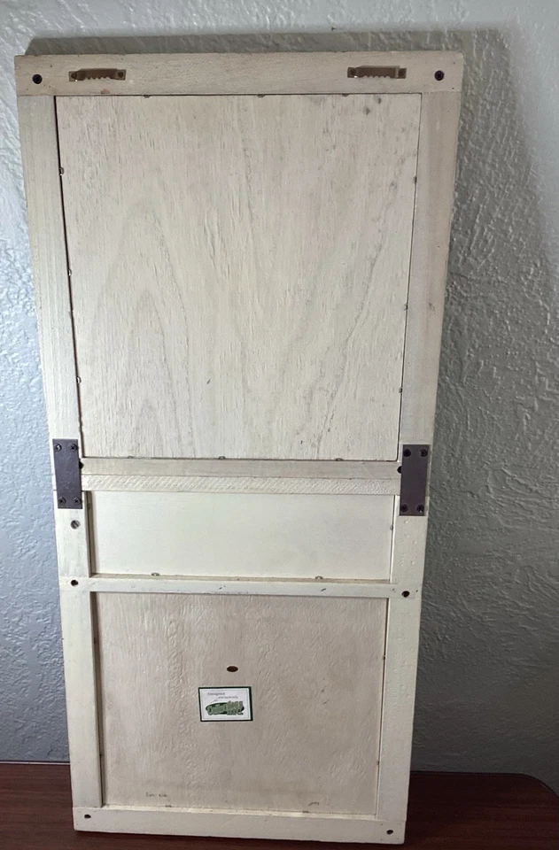 Espejo de puerta rústico de casa de campo Foto 3 de 3