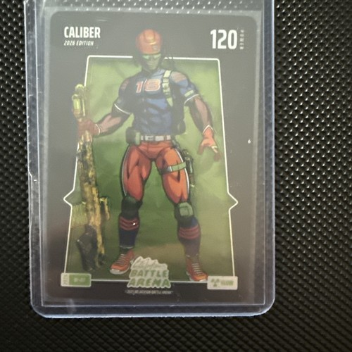 Bo Jackson Battle Arena 2026 1st Edition Caliber Glow Battlefoil BF-87 Williams