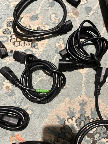 IEC C14 auf C13 Stecker auf Buchse Extender Restposten verschiedene Längen x10 - Bild 5 von 5