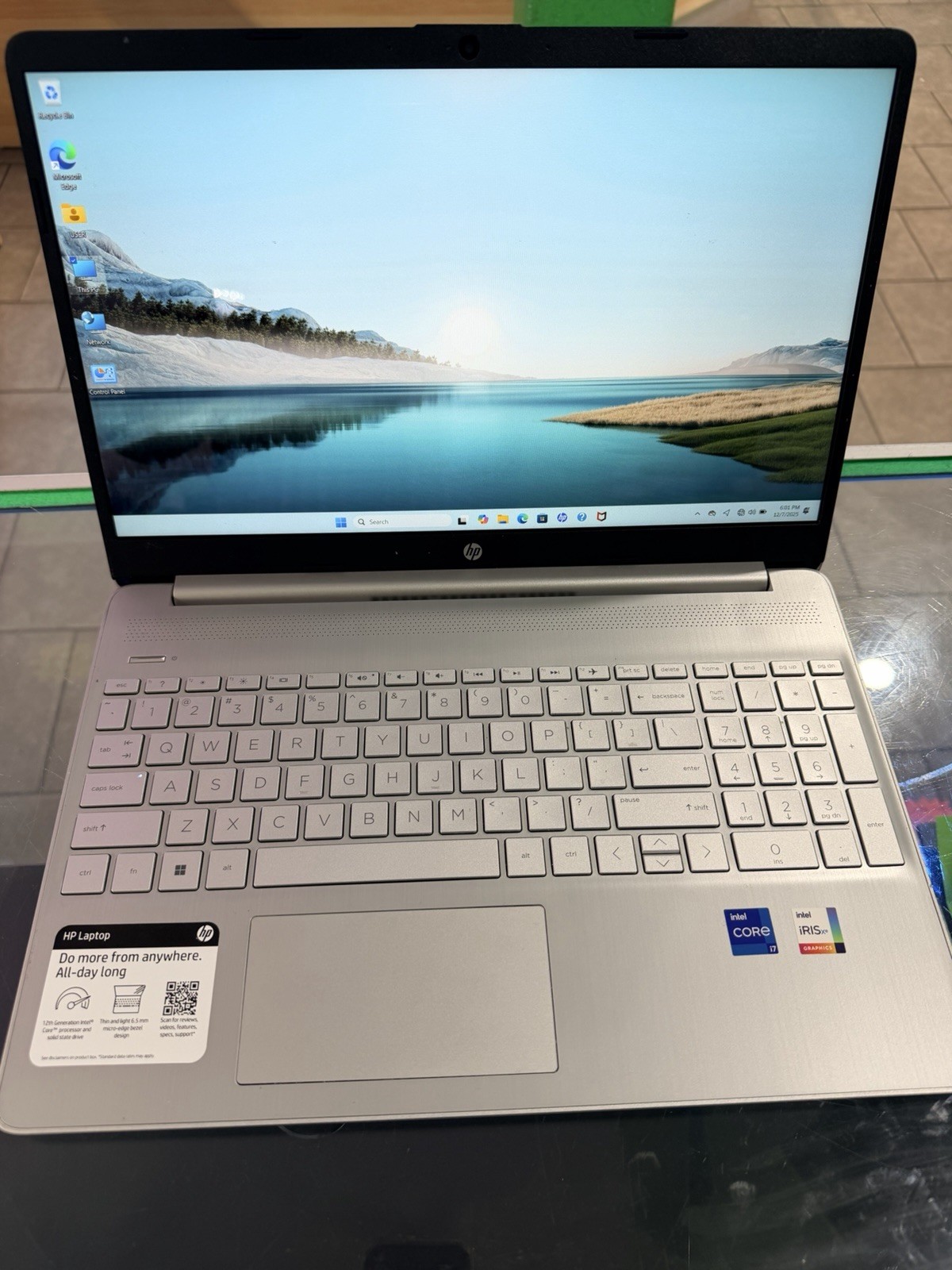 HP 15.6" Touchscreen Laptop with Core i7