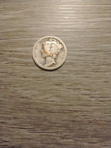 1928-D Mercury Dime 90% Silver