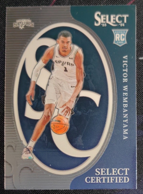 Victor Wembanyama 2023-24 Panini Select RC Certified #3