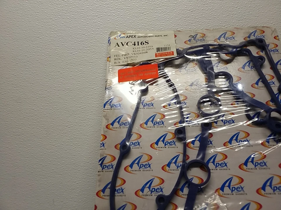 Juego de juntas de cubierta de válvula de motor APEX AVC416S - Protección de sellado duradera Foto 2 de 4