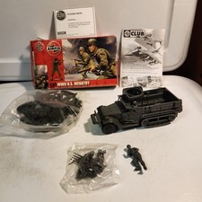 14 1:32 AIRFIX/HORNBY American WW2 Infantry  CTS WW2 US Halftrack/Crew  Acc.