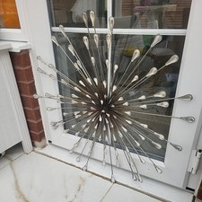 Metal WALL ART Hanging Home Decor - 77cm wide