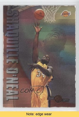 2001-02 Topps Team Topps Shaquille O'Neal #TT1 HOF READ 0b3