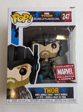 Funko Pop Thor  #247 Thor Ragnarok  Exclusive Marvel Collector Corps  Figure