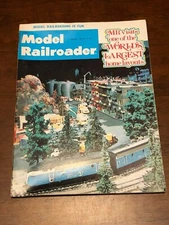 MODEL RAILROADER MAGAZINE (June 1976) Omaha Road's Class E-3 Pacific, Trestle
