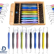 Dental Composite Filling Instruments Kit Restoration Placement Tools INSTUMAX