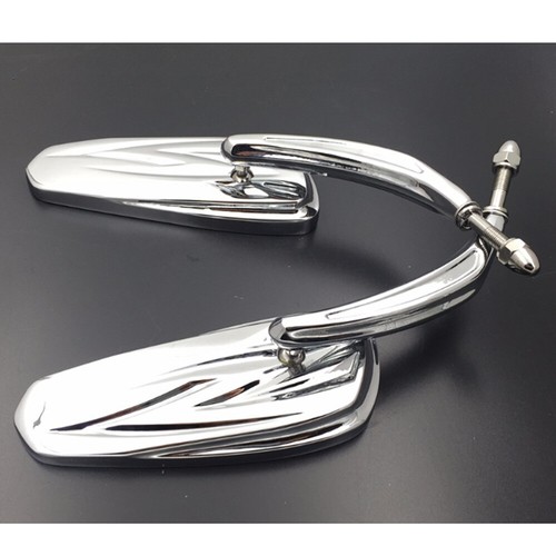 For Harley Davidson Street Glide Special FLHX Motorcycle Rearview Mirrors Chrome - Picture 7 of 12