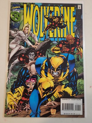 Wolverine #94 1995 MARVEL COMIC BOOK 8.5 AVG V24-53