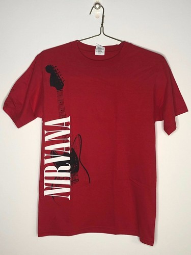 Authentic Nirvana Guitar Red vintage t 