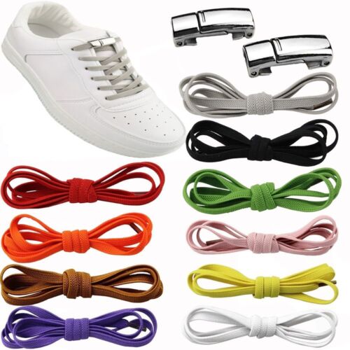 Abrazadera de bloqueo zapato-cordón hebilla cordones sin corbata zapatillas - Imagen 1 de 22