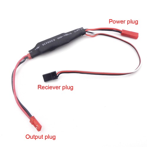 5-24V 5A Remote Receiver Controlled Switch for RC Car Light RC Boat Water Pump - Picture 6 of 7