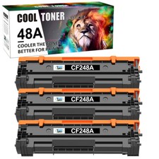 3PK CF248A 48A Toner Cartridge for HP LaserJet Pro M15w M16a MFP M28w M28a M29w