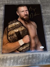 Bryan Danielson SIGNED Photo 11x14 JSA Dual COAs Autograph Daniel Bryan WWE AEW