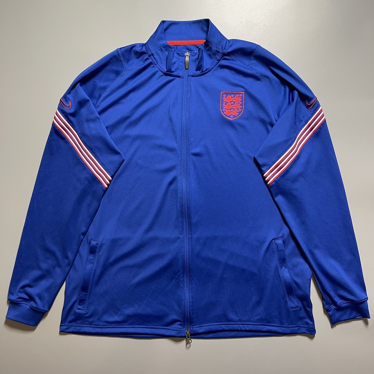 ENGLAND NIKE 2020 EURO SOCCER FOOTBALL TRAINING TRACK TOP SIZE