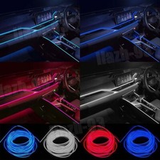 Tubo Luce Ambiente Decorazione Auto Striscia LED Flessibile Lampada Neon Accessori