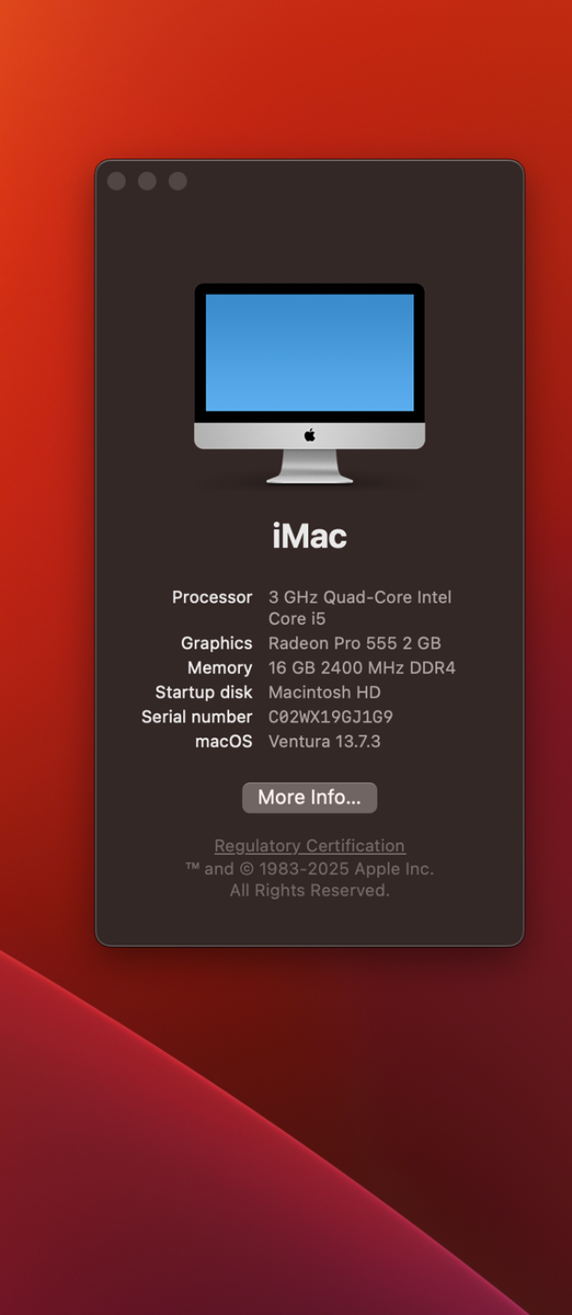 iMAC21.5 iMAC21.5
