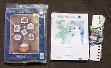 Candamar Cross Stitch Kit Treasure Tree Love Me Love My Cats Feline Grace