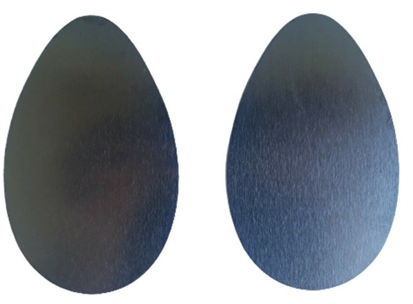 2 Teilig Schreiner Ziehklinge Rund Ei Schrankschaber SchäLer Stahl Schaber-image