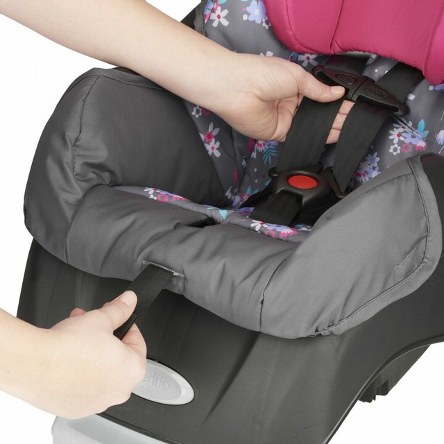 evenflo embrace select infant car seat blossom
