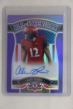 Alec Pierce - 2022 Leaf Valiant Football All American Autograph #1/15
