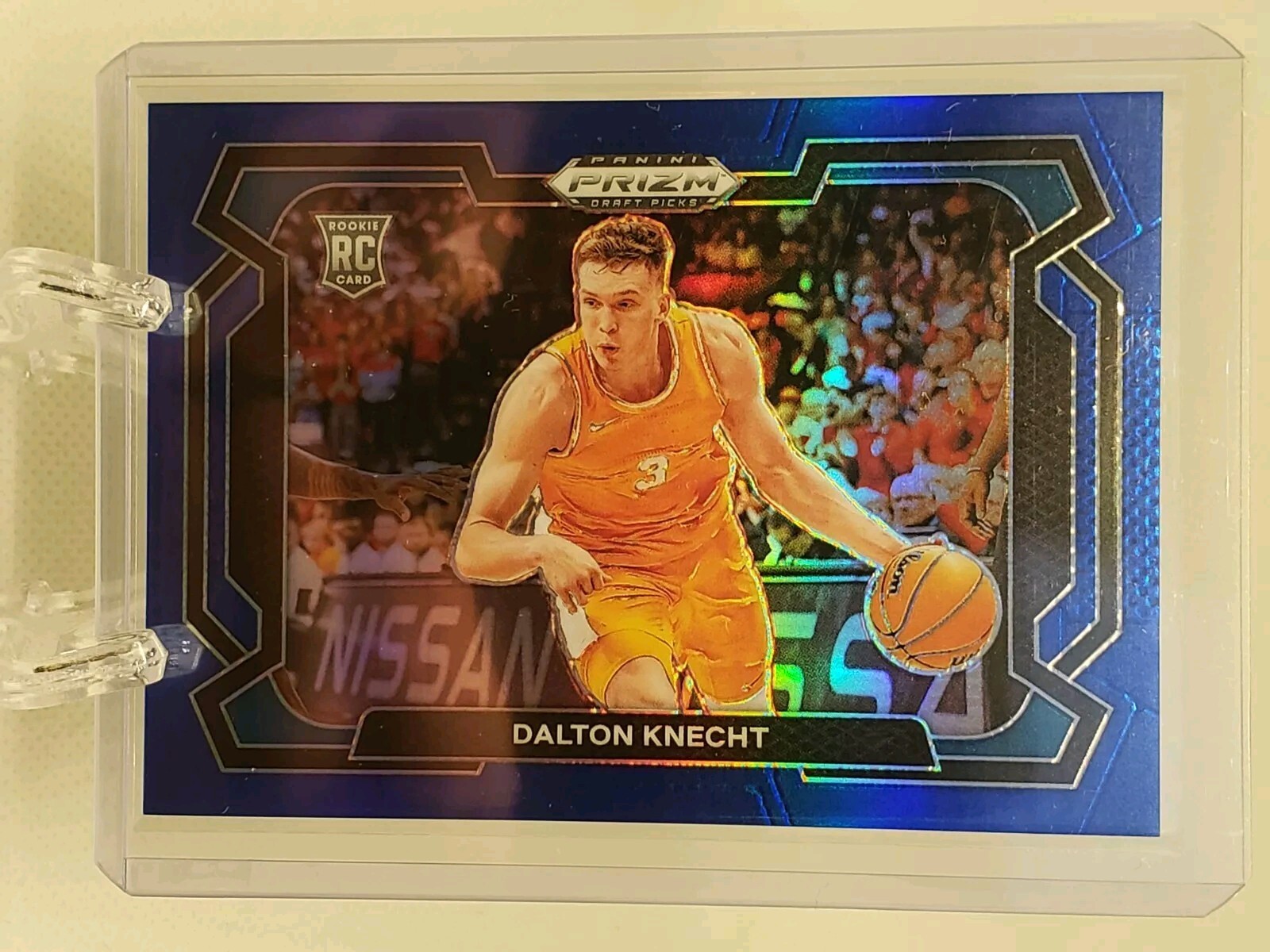 Dalton Knecht 2024-25 Panini Prizm Draft Picks Variation #50 Blue /199 Tennessee