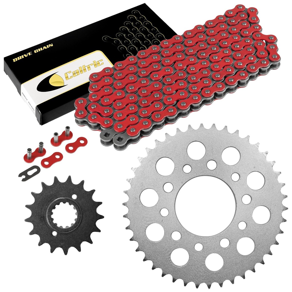 Red Drive Chain And Sprocket Kit for Honda CB1000 CB1000C 1993