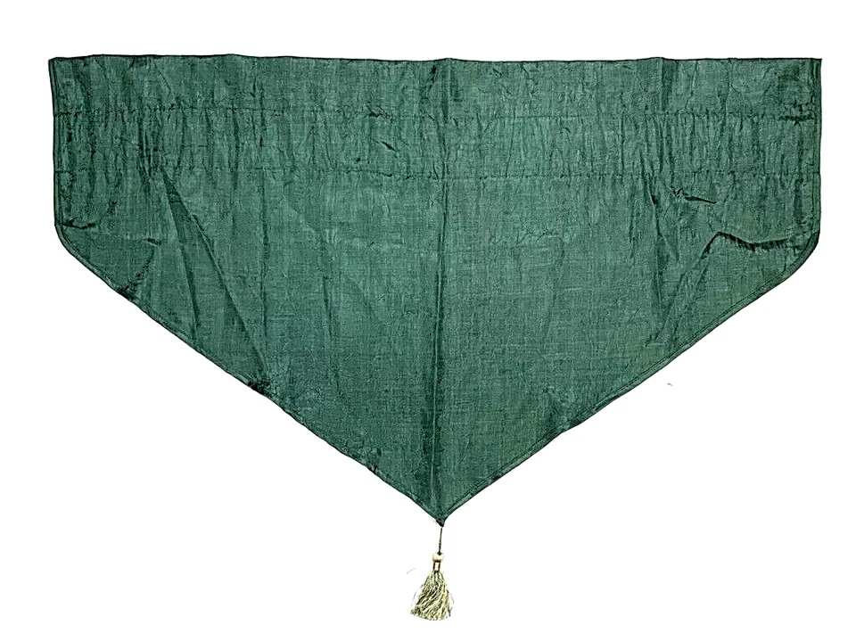 Juego descontinuado Croscill 8 paneles de cortina y cenefas Telluride verde oscuro raro Foto 3 de 4