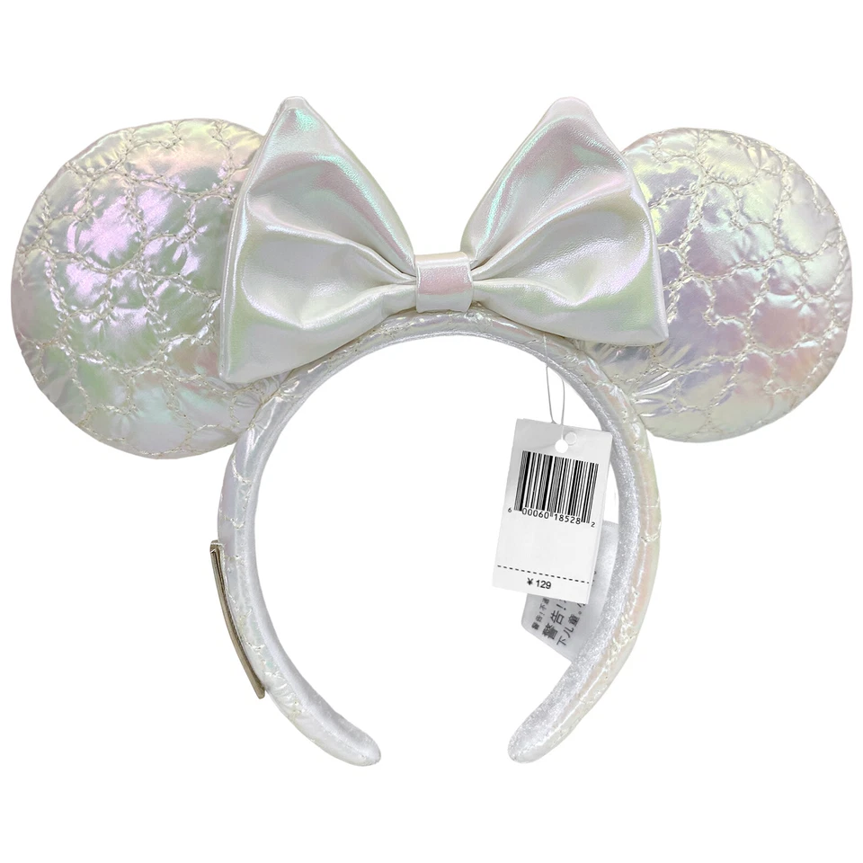 Disney Park Icon Quilted Iridescent Headband Minnie Mouse Ears Loungefly Adult - Image 2 of 4