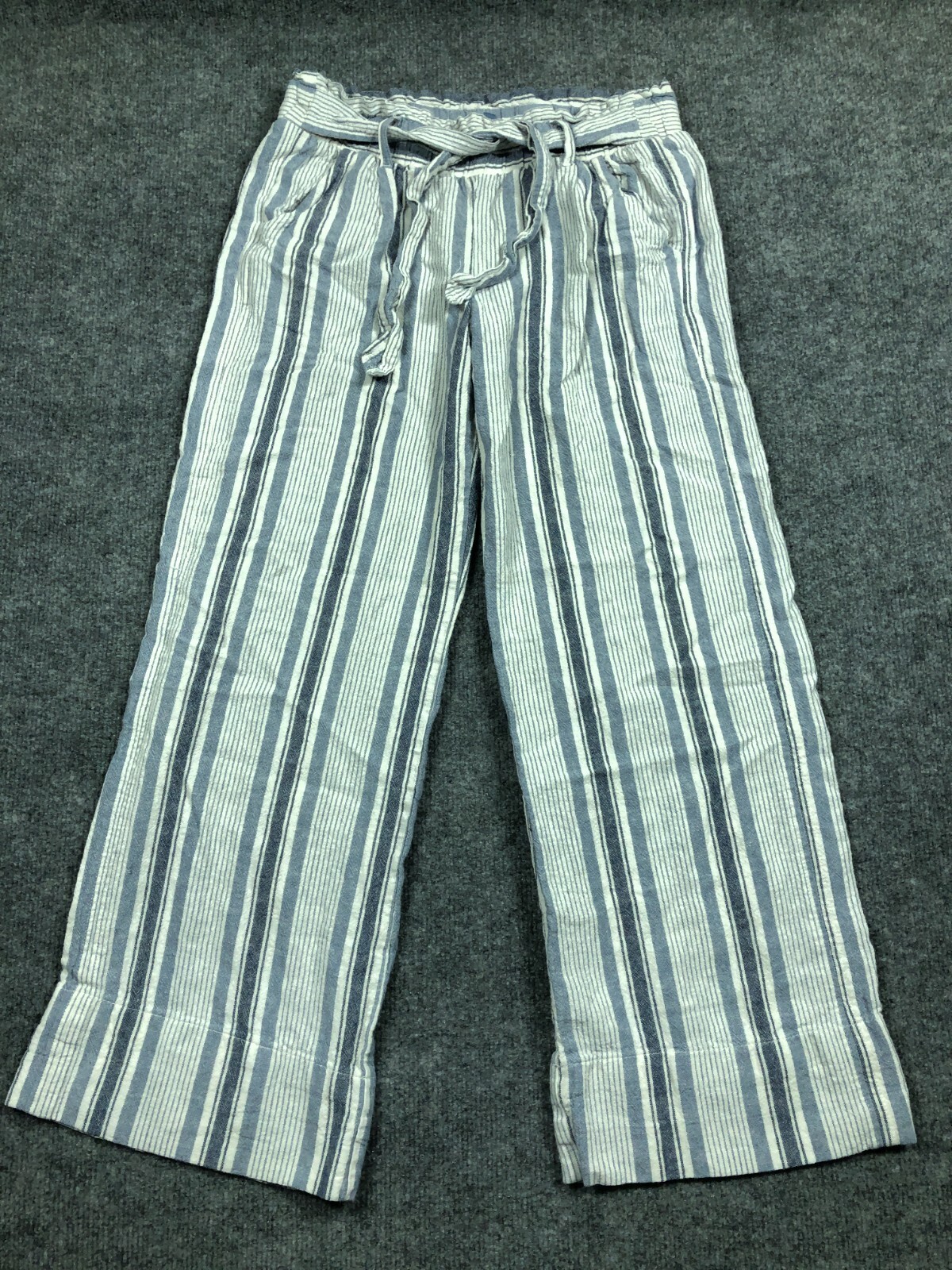 Jolt Brand Womens Pants S Blue Stripe 