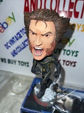 2003 Marvel X-Men United Head Knockers Wolverine Bobble Head NECA Authentic