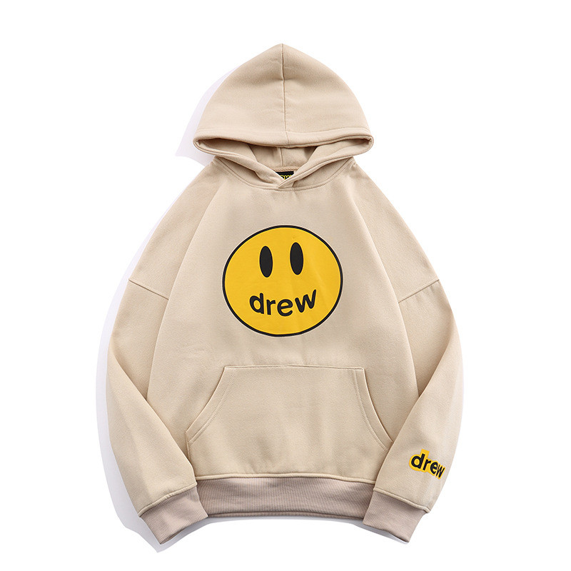 Winter Sweatshirt Drew House Happy Face Hailey Baldwin Hip Hop Hoodie Unisex  JB# | eBay