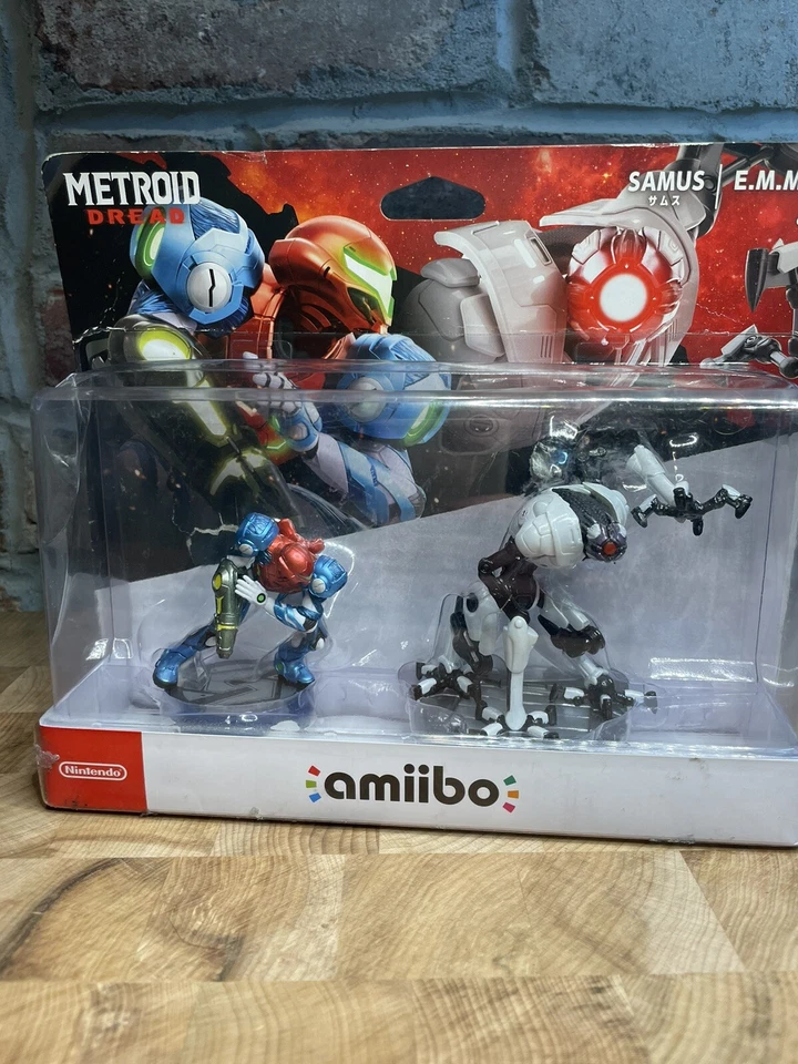 Nintendo Amiibo Metroid Dread - Samus and E.M.M.I Figures 2 Pack Set (BRAND NEW) - Image 3 of 4