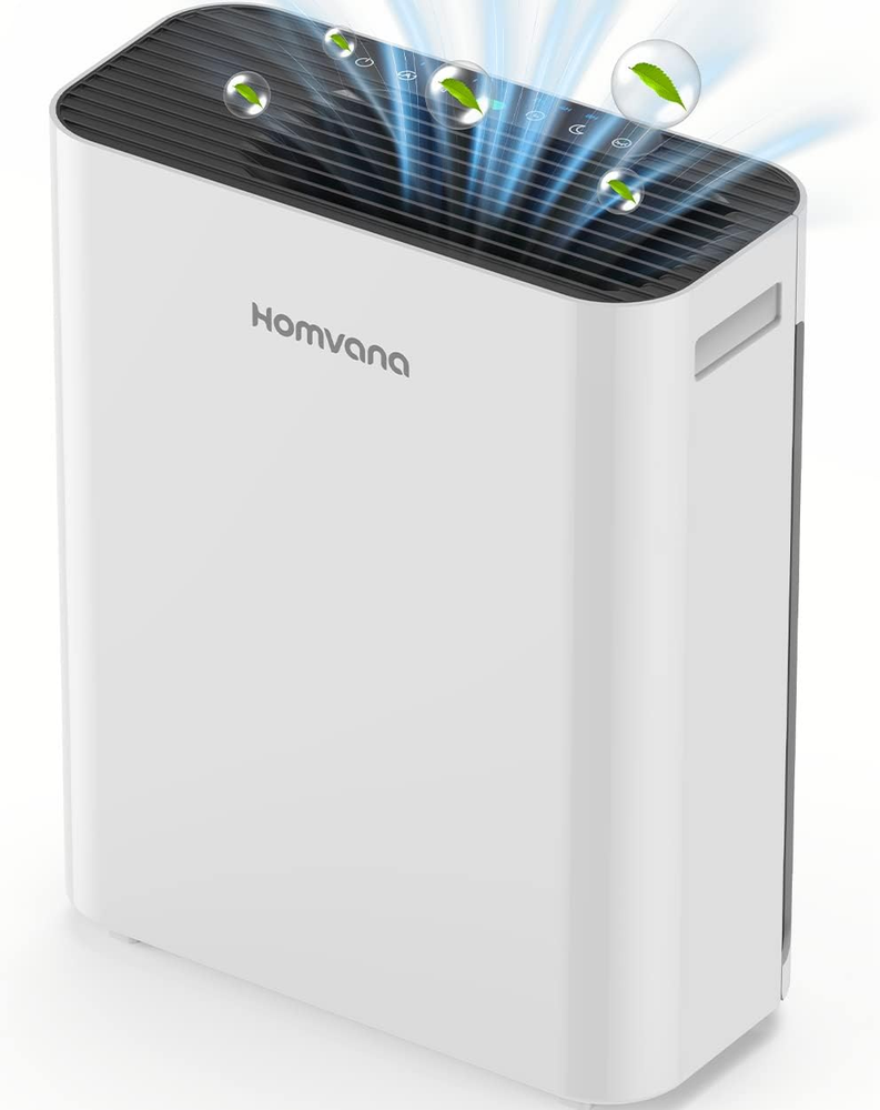 Powerful H13 True HEPA Air Purifier for Large Rooms and Bedrooms
