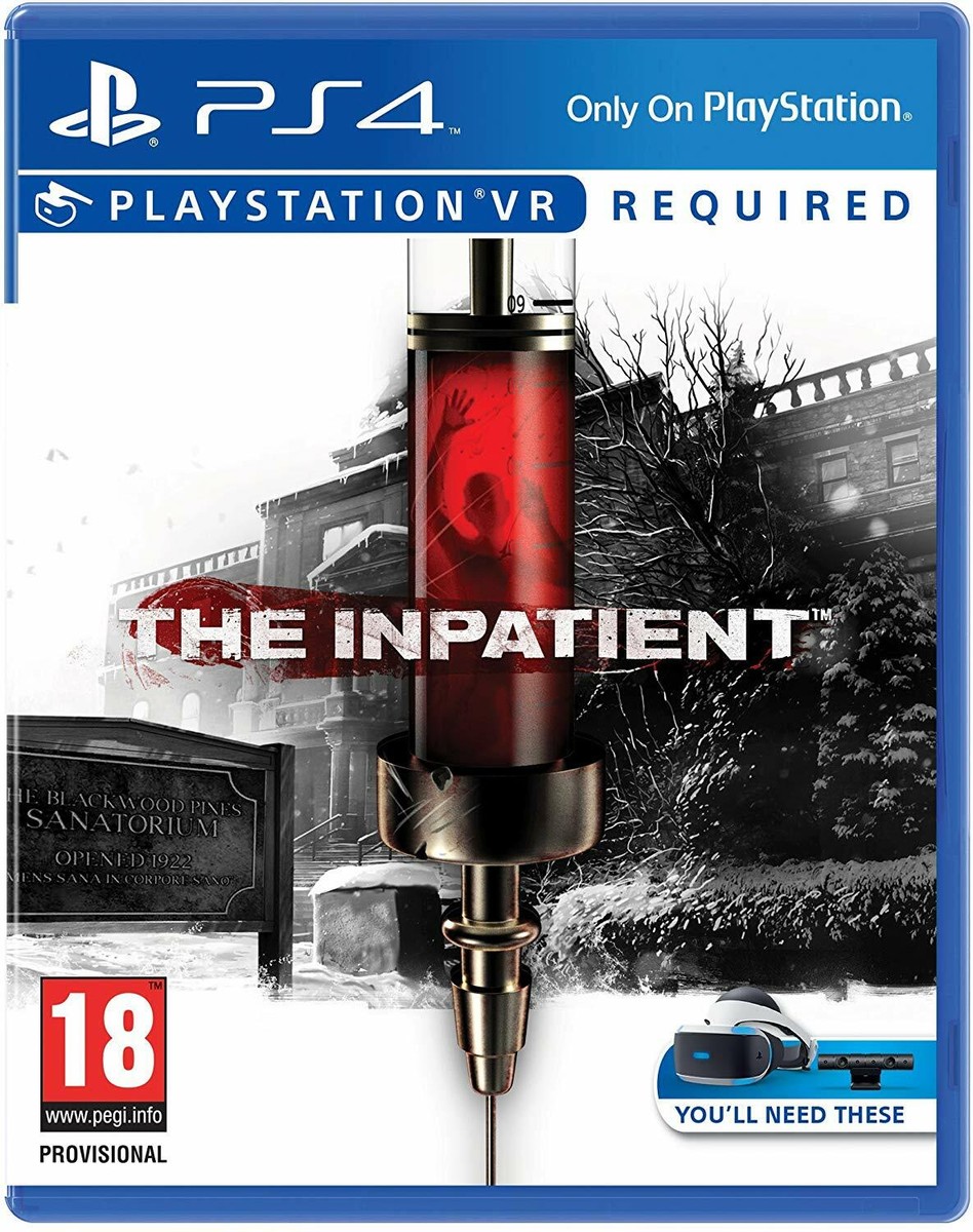 The Inpatient (VR Required) Playstation PS4 SURVIVAL HORROR VR