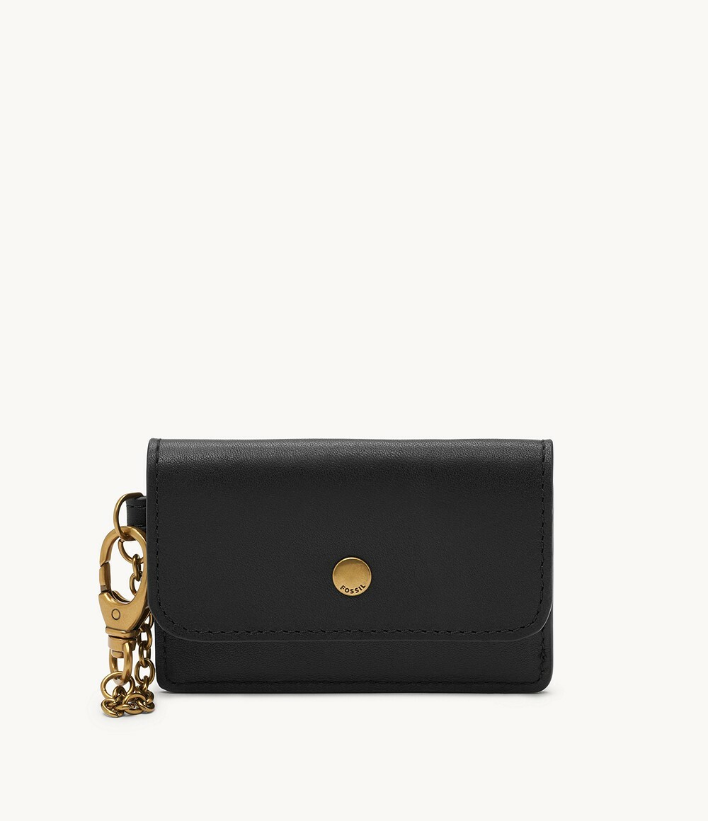 Fossil  Women's  Valerie Card Case Black SL6492001