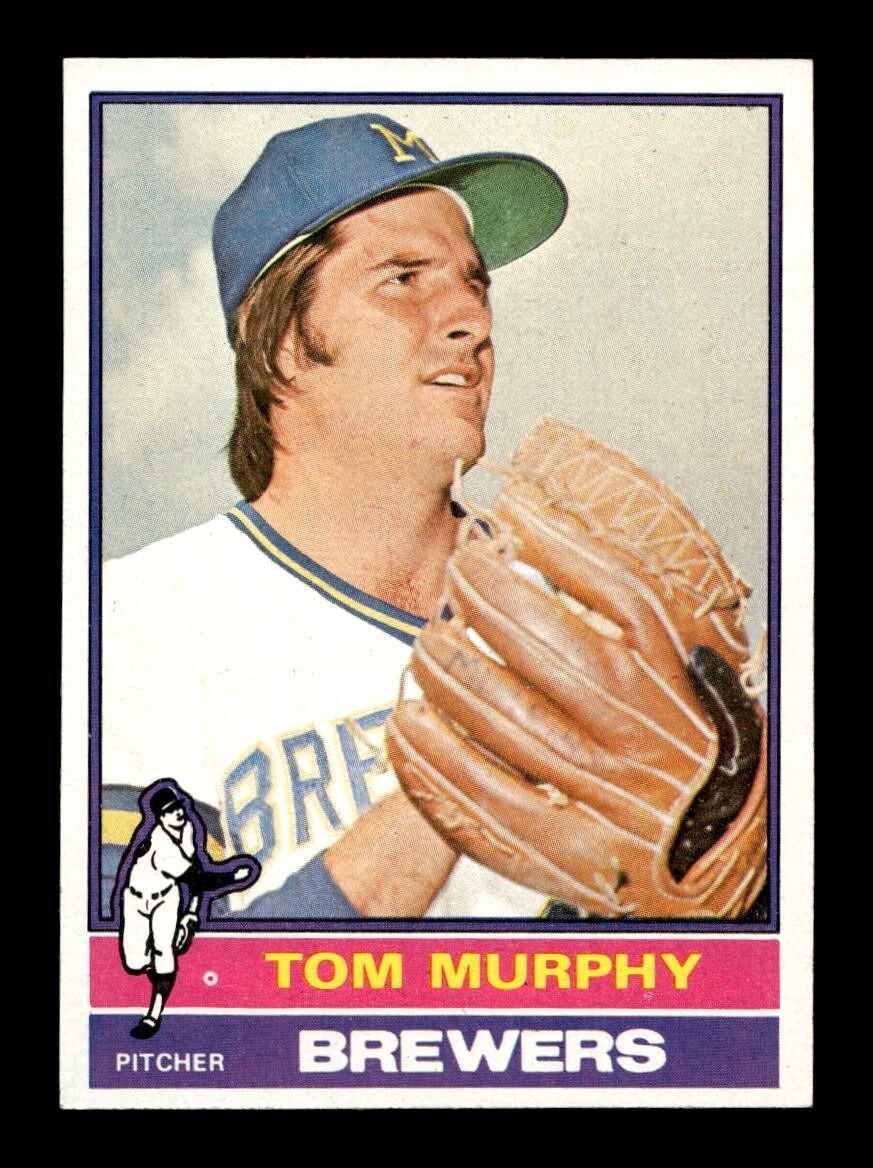 1976 Topps #219 Tom Murphy Brewers NEAR MINT *e5
