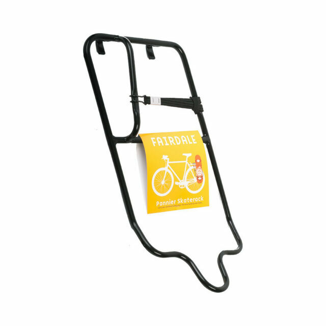 Fairdale Bikes Pannier Skaterack Skateboard Holder Black For Rear Bicycle Rack For Sale Online Ebay