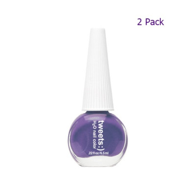 2-Pack Tweets H2O Nail Color T0130 - YCMU .22fl oz/6.5ml