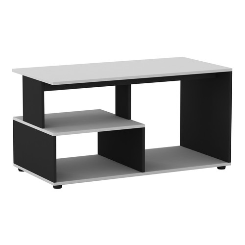 Shelby Abstract Wooden Side Coffee Table With Storage Shelves TV Stand 160cm - Picture 18 of 20