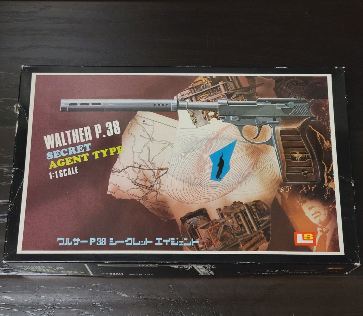 模型製作用品 WALTHERP38 マルゼン モデルガン ワルサーP38 | 東京書芸館公式通販ウェブ