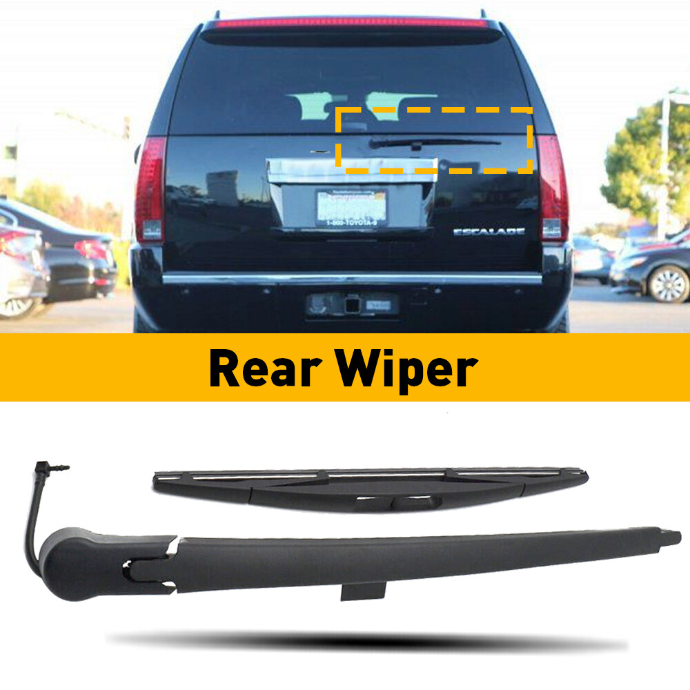 For 2007 - 2014 CADILLAC CHEVY YUSON Rear Window Windshield Wiper Arm and Blade