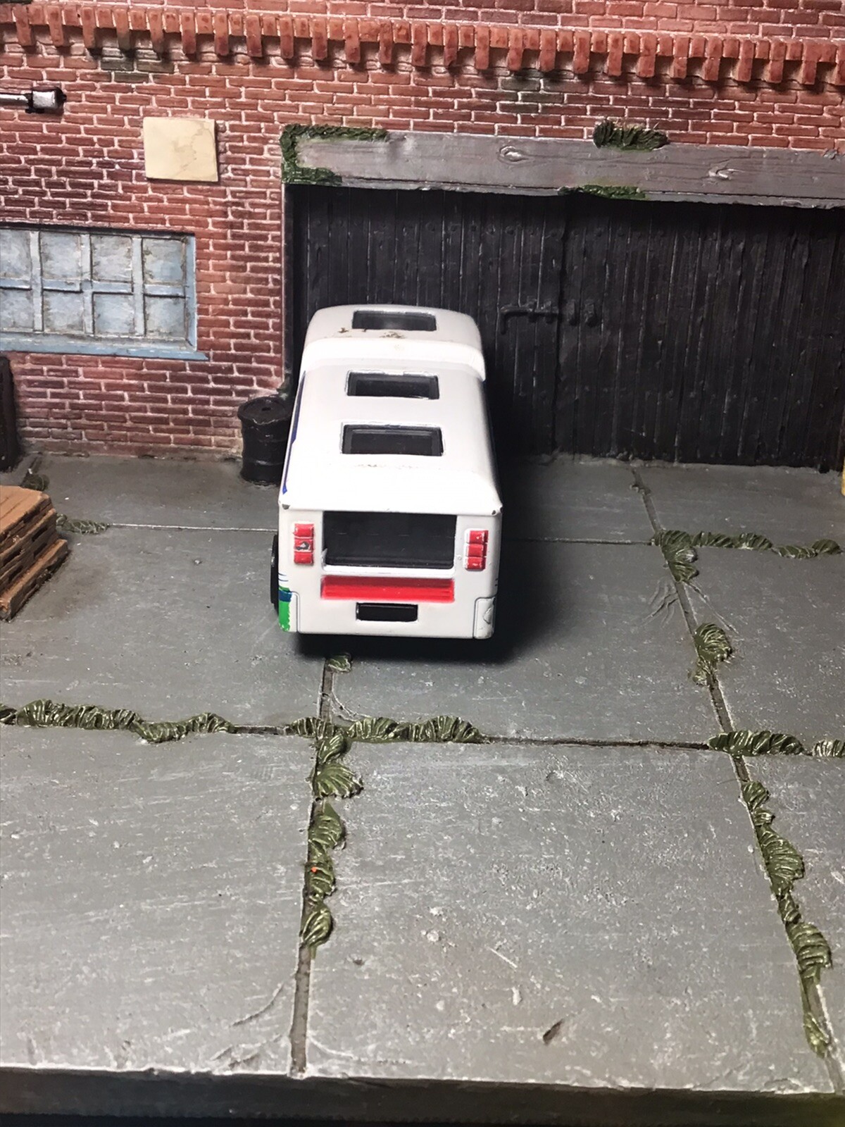 Fastlane Diecast City Bus CW001 White /green eBay